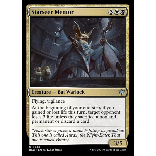 Starseer Mentor, 233, uncommon, Magic: The Gathering, Bloomburrow