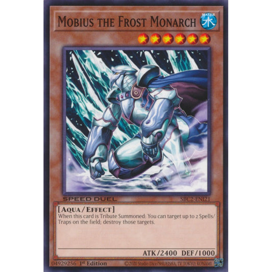 Mobius the Frost Monarch RA03-EN142 Platinum Platinum Secret Rare Yu-Gi-Oh Quarter Century Bonanza in Art
