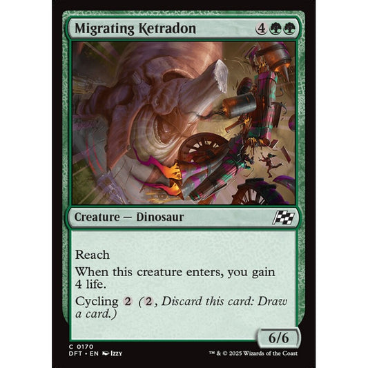 Migrating Ketradon, 170, common, Magic: The Gathering, Aetherdrift
