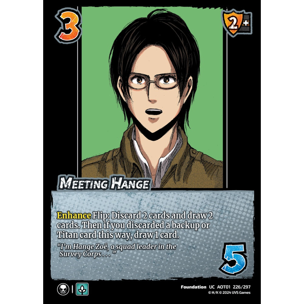 Meeting Hange, 226/297, UC, UniVersus, Attack on Titan: Battle for Humanity