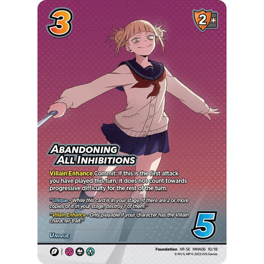Abandoning All Inhibitions, 10/18, MHA06, Universus, MHA06 Jet Burn, nan