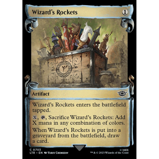Wizard's Rockets, common, 703, Magic the Gathering, The Lord of the Rings: Tales of Middle-earth