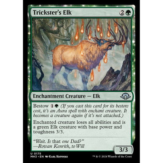 Trickster's Elk, 175, uncommon, Magic: The Gathering, Modern Horizons 3