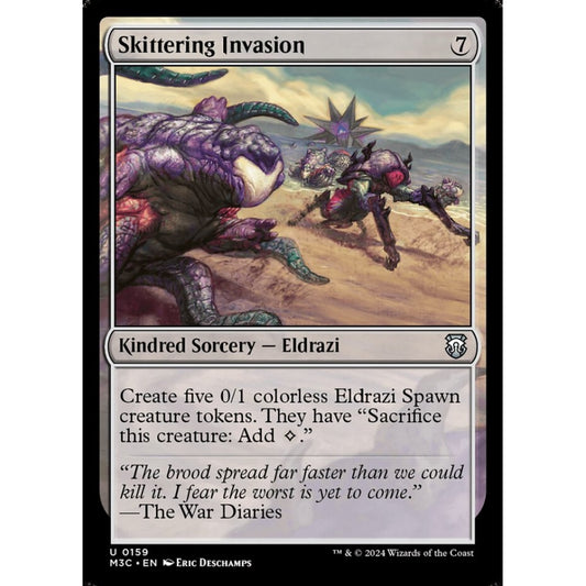 Skittering Invasion, 159, uncommon, Magic: The Gathering, Modern Horizons 3