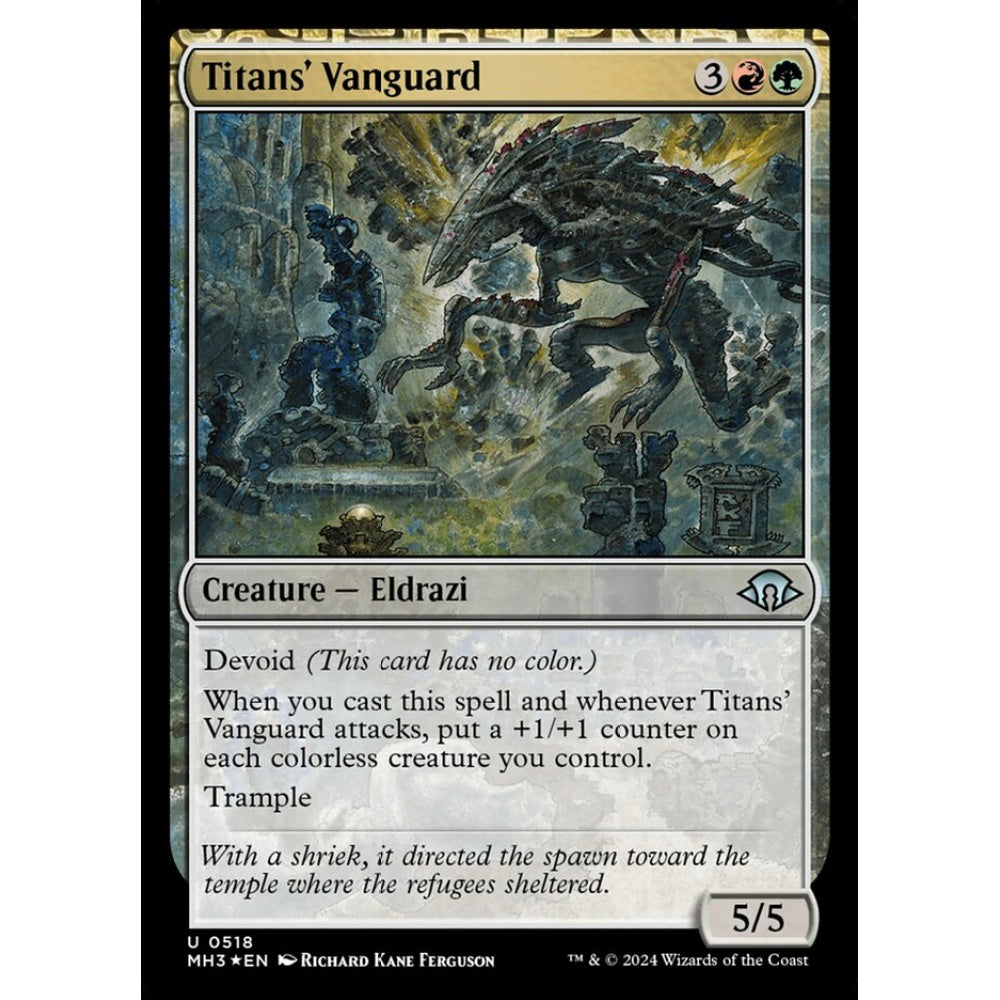 Titans' Vanguard, 518, uncommon, Magic: The Gathering, Modern Horizons 3