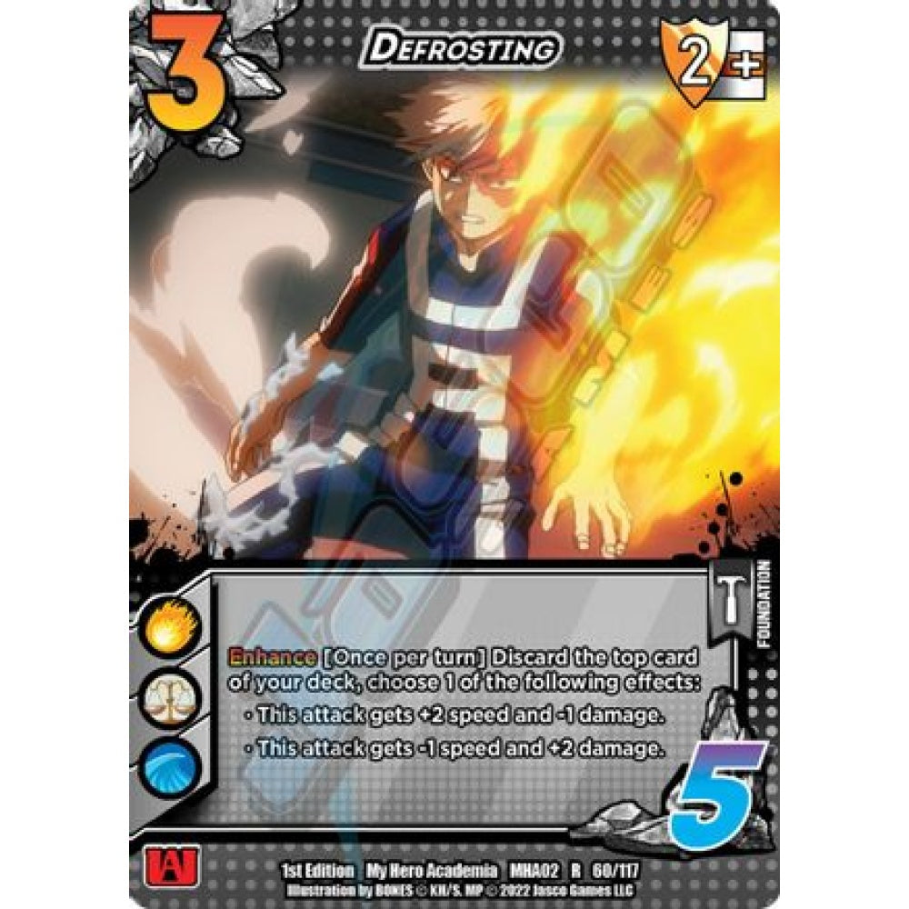 Defrosting, 60/117, R, UniVersus, MHA02 Crimson Rampage