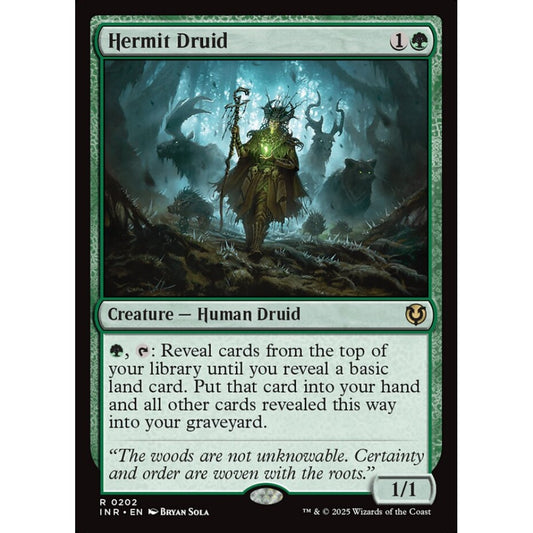 Hermit Druid, 202, rare, Magic: The Gathering, Innistrad Remastered