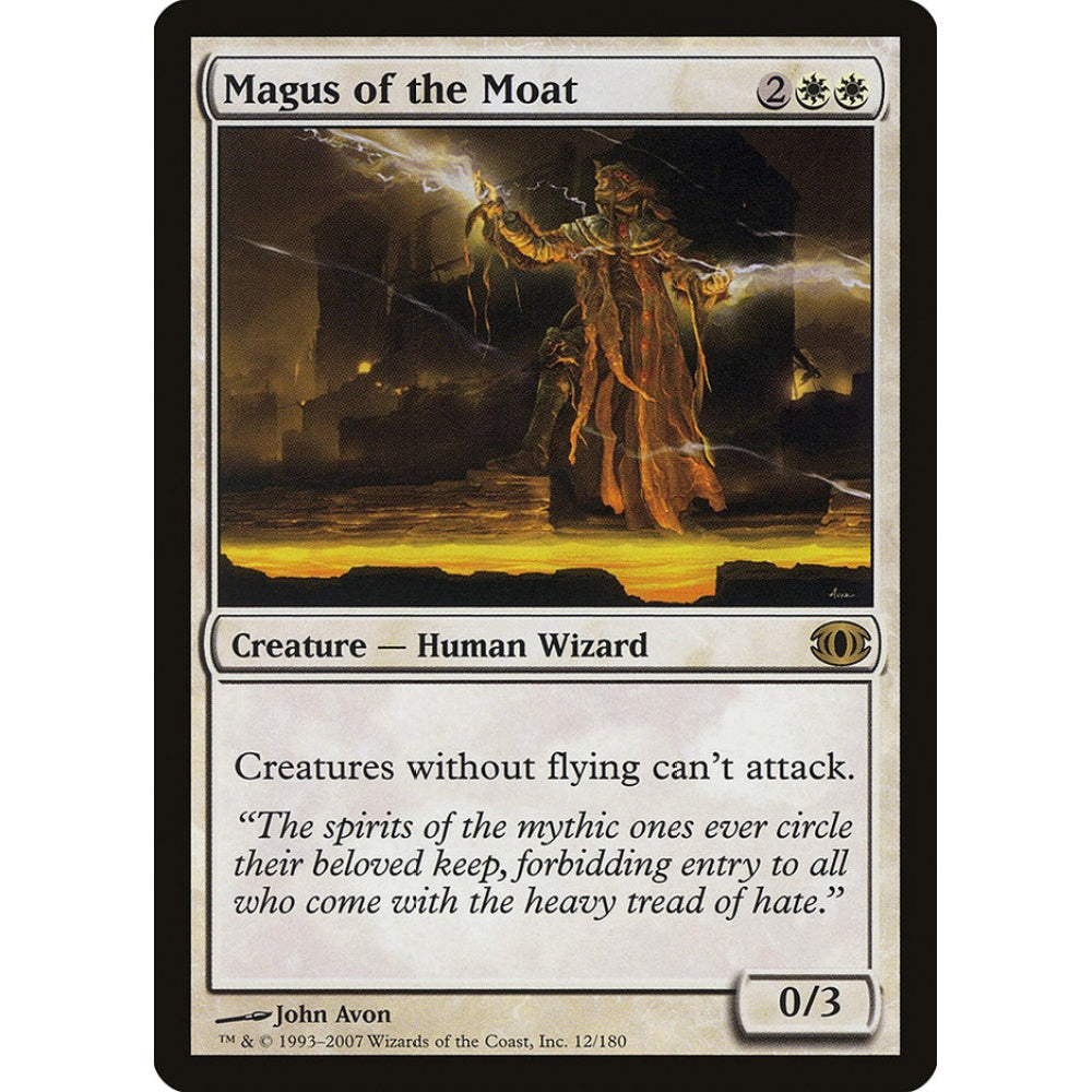 Magus of the Moat rare 12 Magic the Gathering Future Sight