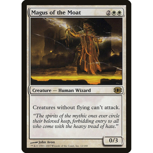 Magus of the Moat rare 12 Magic the Gathering Future Sight