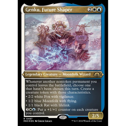 Genku, Future Shaper, 487, rare, Magic: The Gathering, Modern Horizons 3
