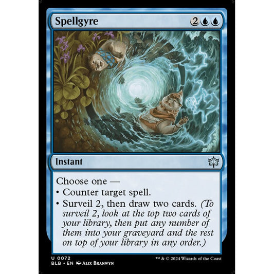 Spellgyre, 72, uncommon, Magic: The Gathering, Bloomburrow