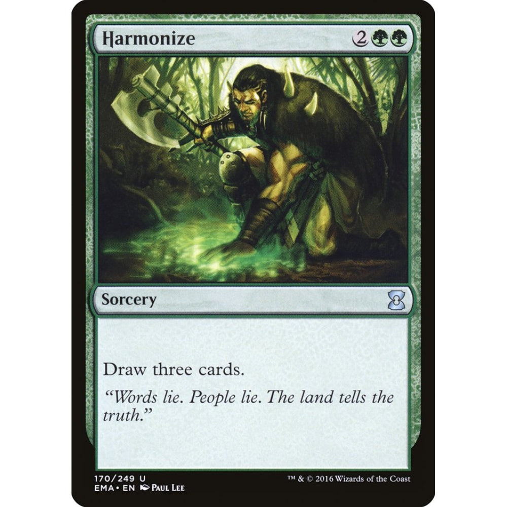 Harmonize uncommon 170 Magic the Gathering Eternal Masters