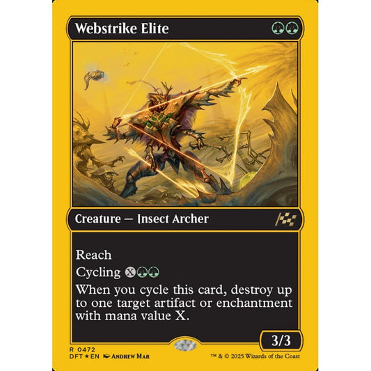 Webstrike Elite, 472, rare, Magic: The Gathering, Aetherdrift