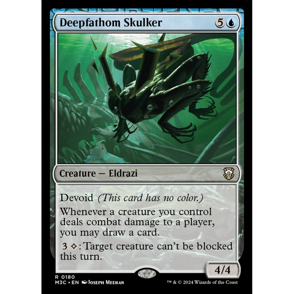 Deepfathom Skulker, 180, rare, Magic: The Gathering, Modern Horizons 3