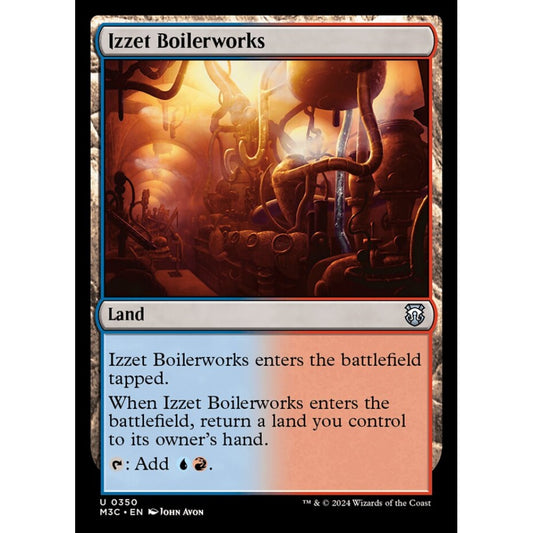 Izzet Boilerworks, 350, uncommon, Magic: The Gathering, Modern Horizons 3