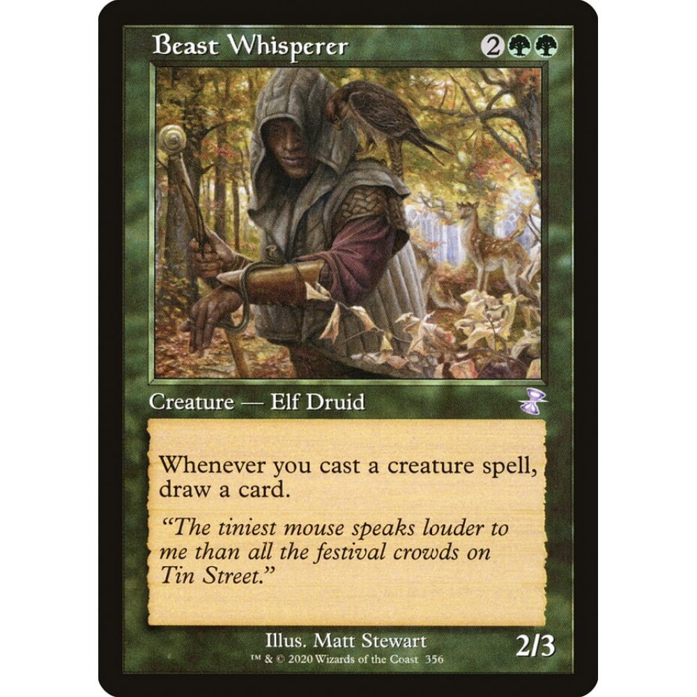 Beast Whisperer special 356 Magic the Gathering Time Spiral Remastered