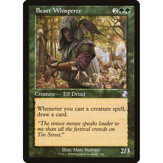 Beast Whisperer special 356 Magic the Gathering Time Spiral Remastered