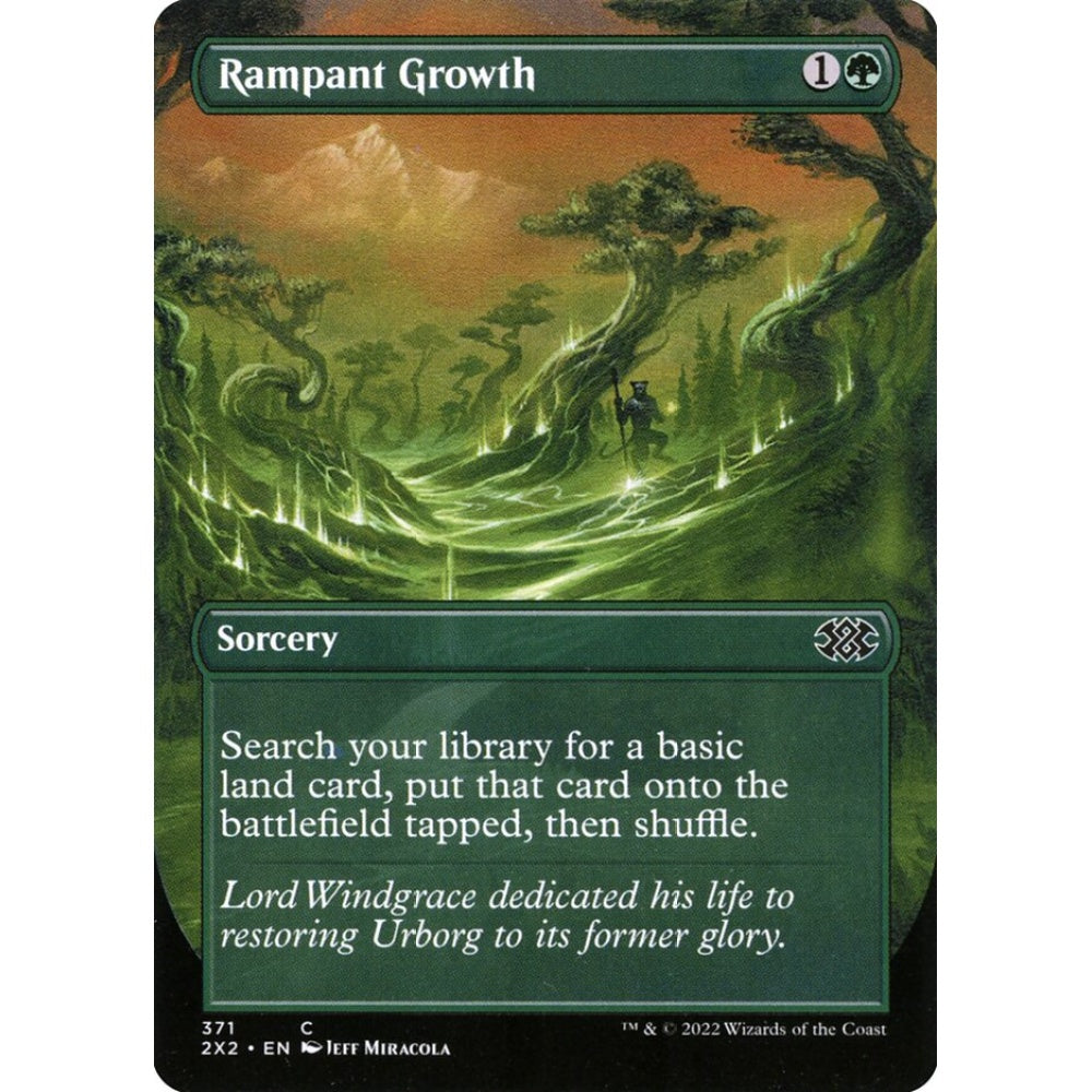 Rampant Growth common 371 Magic the Gathering Double Masters 2022