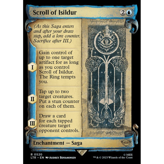 Scroll of Isildur, rare, 520, Magic the Gathering, The Lord of the Rings: Tales of Middle-earth