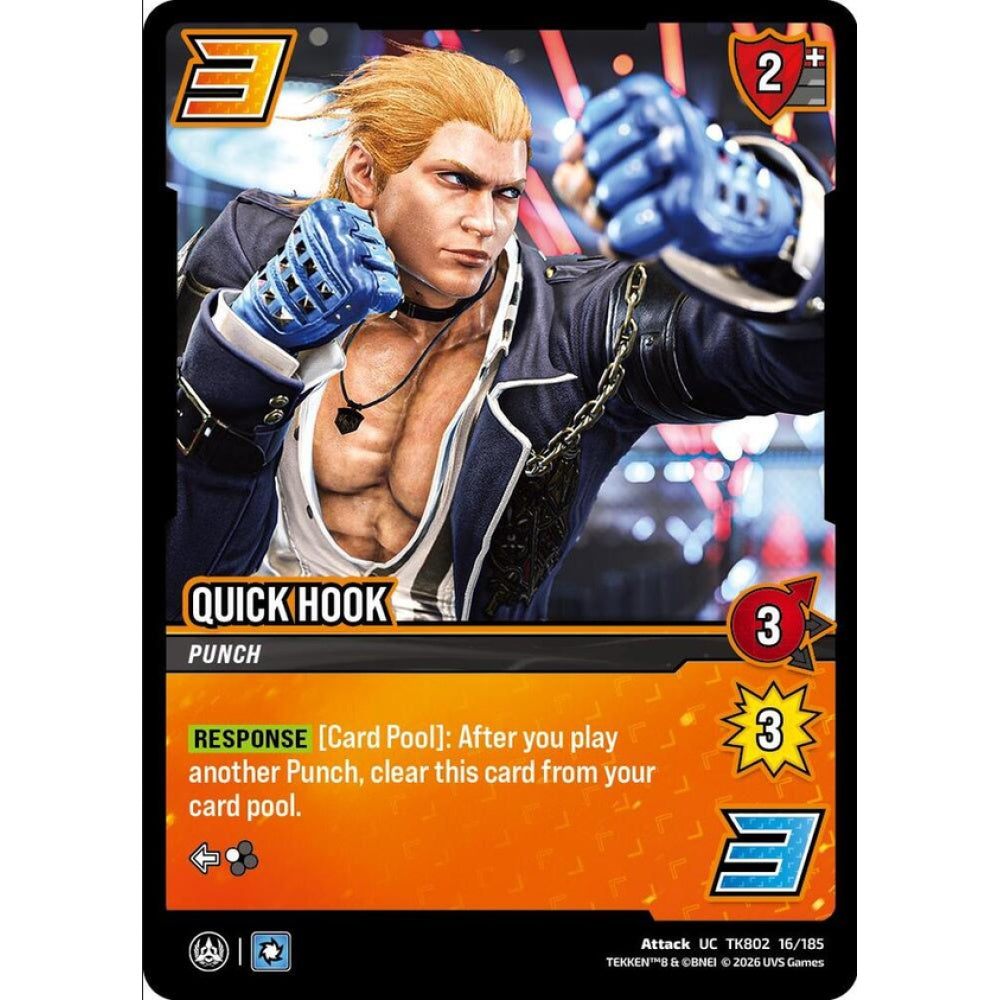 Quick Hook 16/185 TK802 Universus Tekken 8 Attack UC