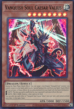 Vanquish Soul Caesar Valius (V.1 - Ultra Rare)