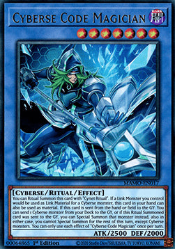 Cyberse Code Magician (V.1 - Ultra Rare)