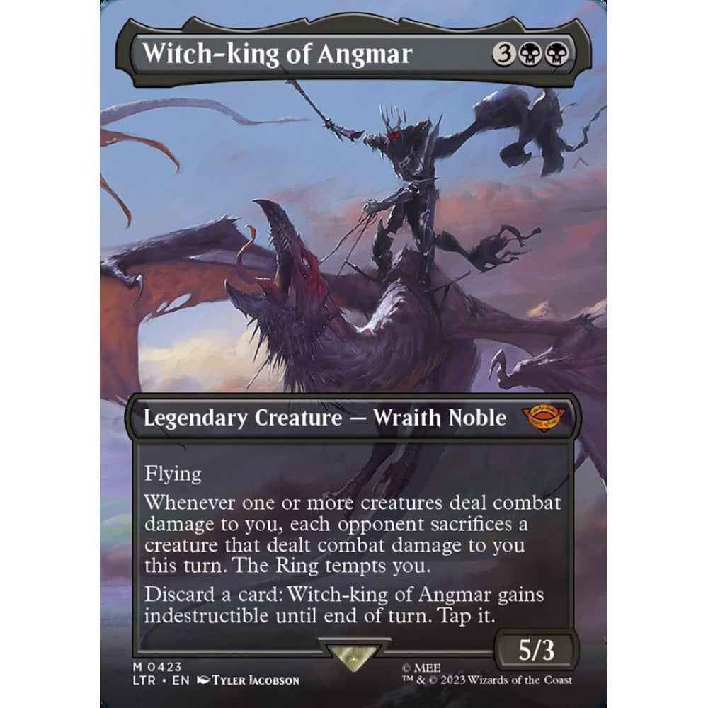Witch-king of Angmar, mythic, 423, Magic the Gathering, The Lord of the Rings: Tales of Middle-earth