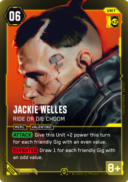 Jackie Welles - Ride or Die Choom
