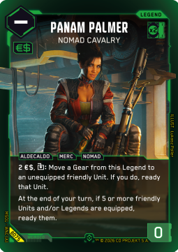 Panam Palmer - Nomad Cavalry (V.1)