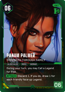 Panam Palmer - Strength Through Family (V.1)