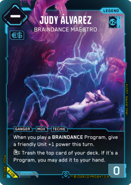 Judy Álvarez - Braindance Maestro (V.1)