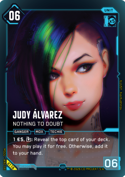 Judy Álvarez - Nothing to Doubt (V.1)