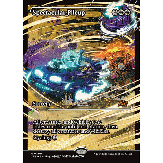 Spectacular Pileup, 398, mythic, Magic: The Gathering, Aetherdrift