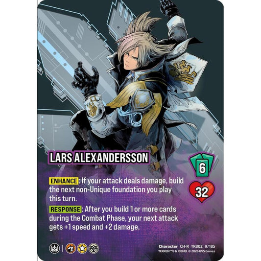 Lars Alexandersson 9/185 TK802 Universus Tekken 8 Character CH