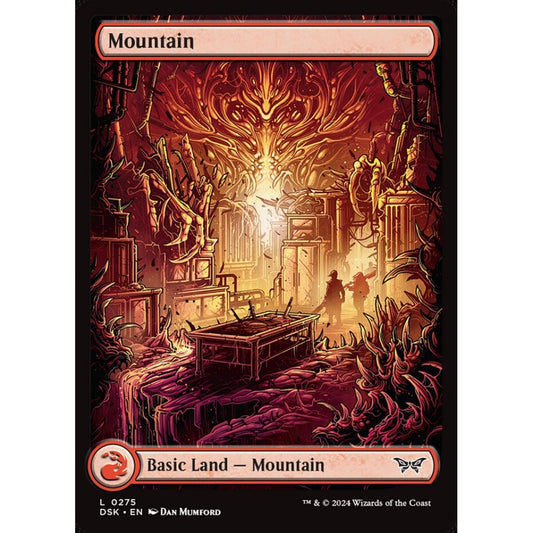 Mountain, 275, common, Magic: The Gathering, Duskmourn: House of Horror