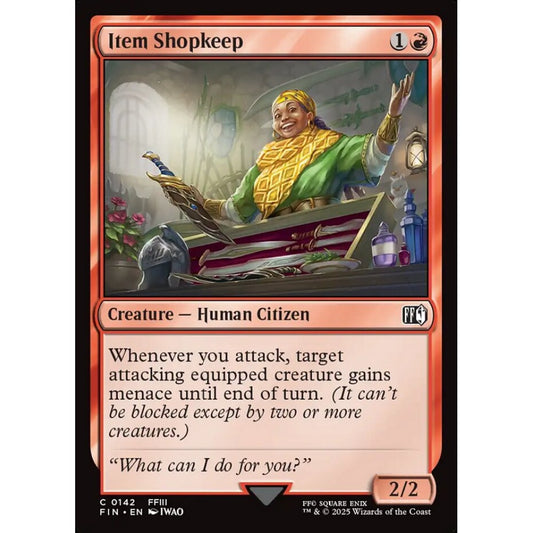 Item Shopkeep common 142 Magic the Gathering Final Fantasy