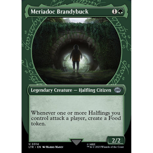 Meriadoc Brandybuck, uncommon, 314, Magic the Gathering, The Lord of the Rings: Tales of Middle-earth
