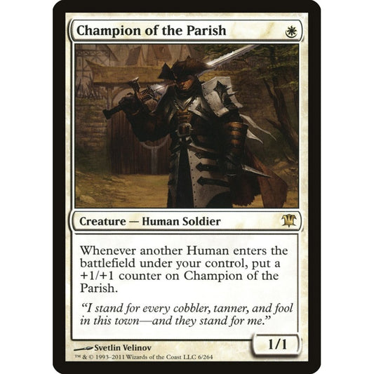 Champion of the Parish rare 6 Magic the Gathering Innistrad