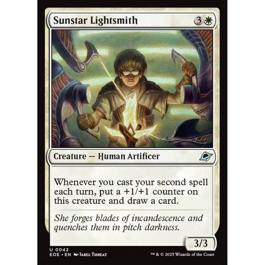 Sunstar Lightsmith uncommon 42 Magic the Gathering Edge of Eternities