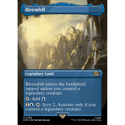 Rivendell, rare, 755, Magic the Gathering, The Lord of the Rings: Tales of Middle-earth