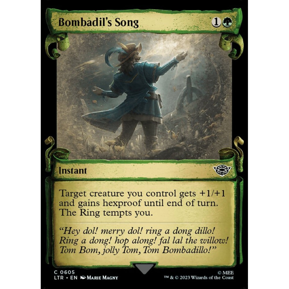 Bombadil's Song, common, 605, Magic the Gathering, The Lord of the Rings: Tales of Middle-earth