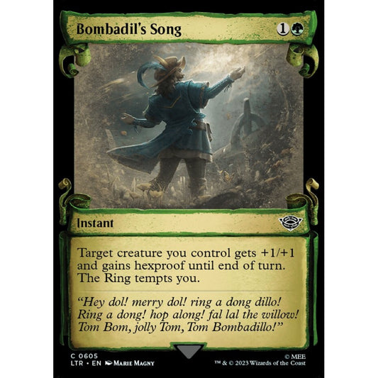 Bombadil's Song, common, 605, Magic the Gathering, The Lord of the Rings: Tales of Middle-earth