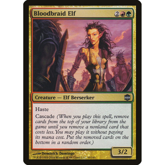 Bloodbraid Elf uncommon 50 Magic the Gathering Alara Reborn