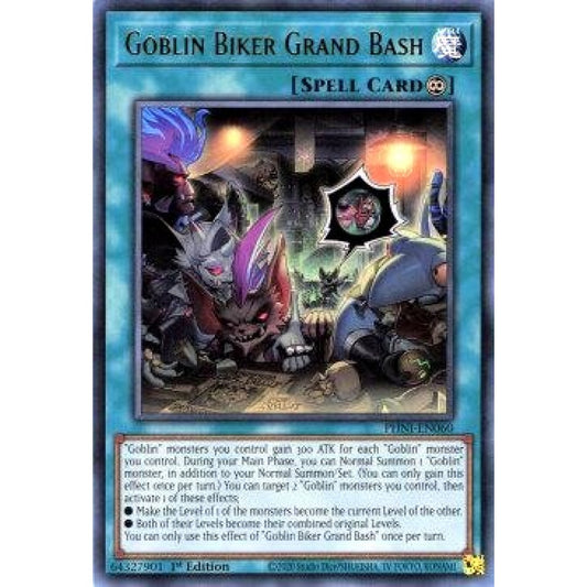Yu-Gi-Oh! PHNI-EN060 Goblin Biker Grand Bash