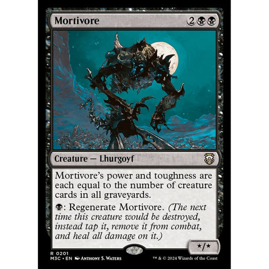Mortivore, 201, rare, Magic: The Gathering, Modern Horizons 3