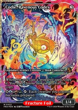 Codie, Ravenous Codex (V.2)
