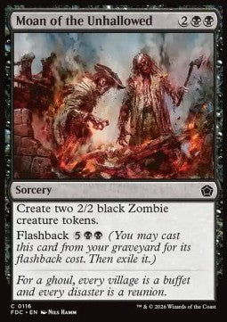 Moan of the Unhallowed