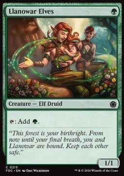 Llanowar Elves