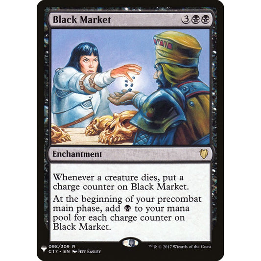 Black Market rare C17-98 Magic the Gathering The List