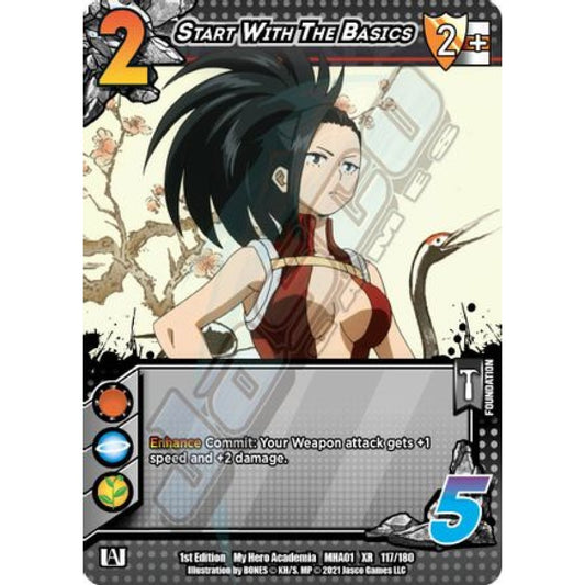 Start With the Basics, 117/180, XR, UniVersus, MHA01 My Hero Academia